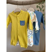 Erkek Bebek 3'lü Tulum