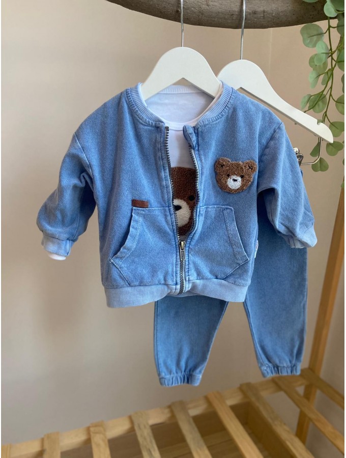 Erkek Bebek 3'lü Takım