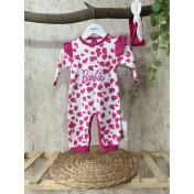 Kız Bebek Barbie Saç Bantlı Tulum